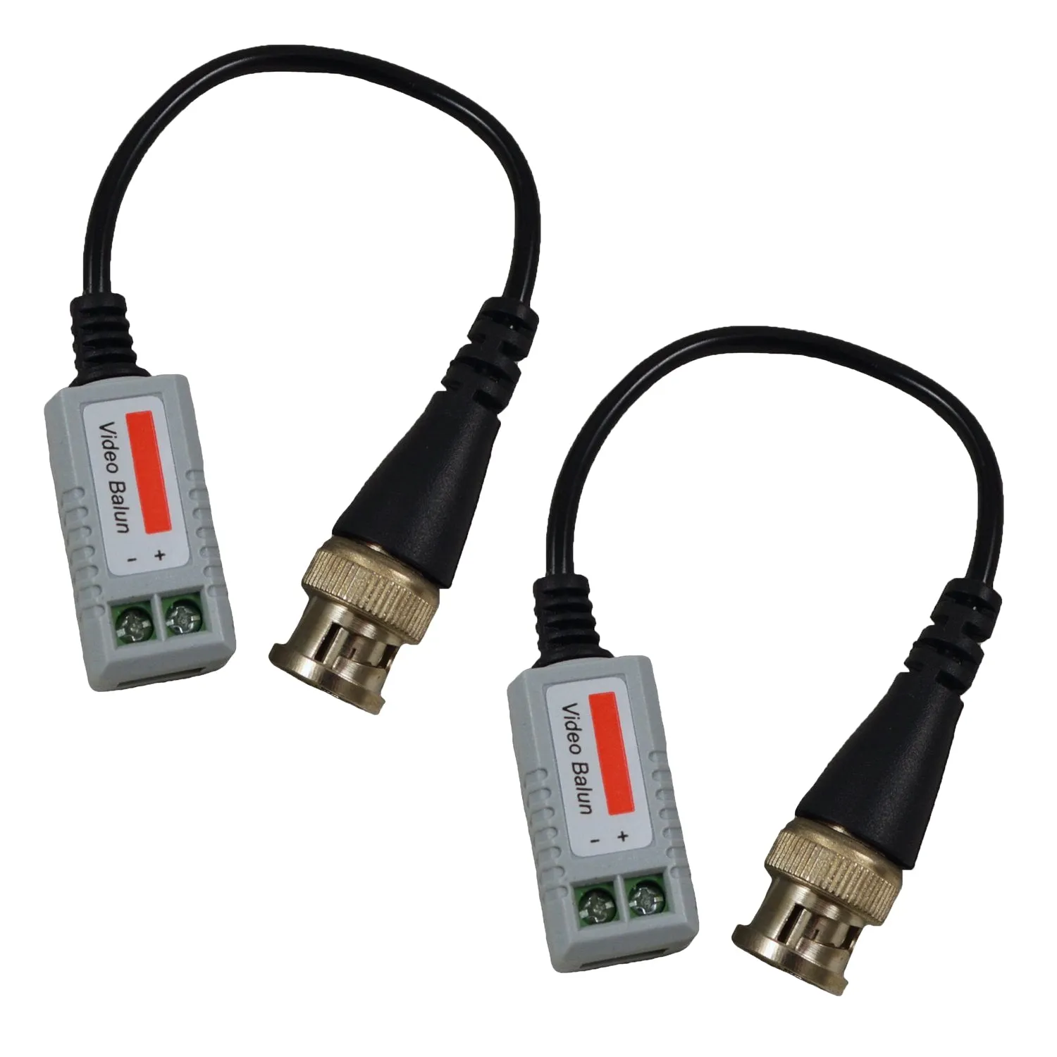 1-Channel Passive Video Balun Transceiver for UTP CAT5 Cables (pair)