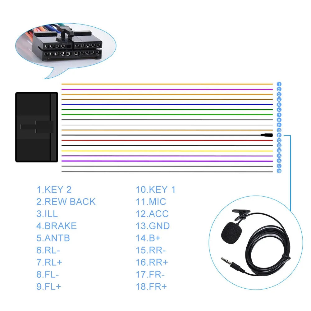 1 Din 7 Inch Car Multimedia Player Carplay Retractable Bluetooth