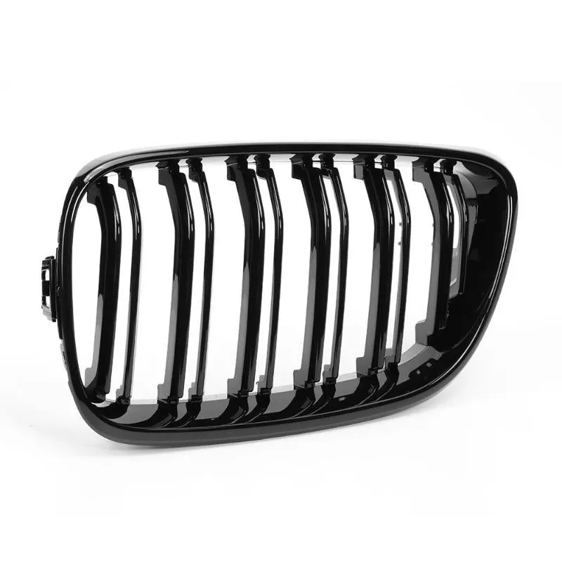 1 Pair Gloss Black Car Front Bumper Kidney Grill Grilles for 2 Series F22 F23 F87 M2 Car Styling Auto Accessory Bumper Grilles