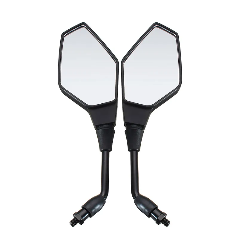 10Mm Motorcycle Rearview Side Mirrors for Motorcycle Electric Bike Scooter