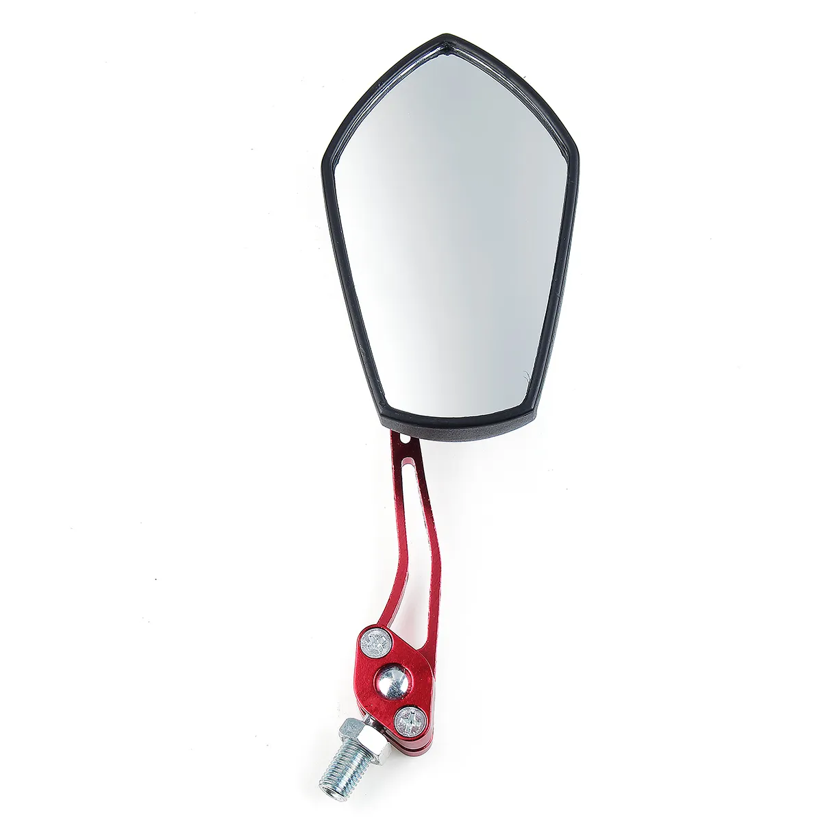 10Mm Universal Motorcycle Aluminum Rod Rearview Side Mirrors Sportbike for Honda