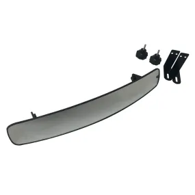 17" Convex Golf Cart Rear View Mirror - Universal Fit