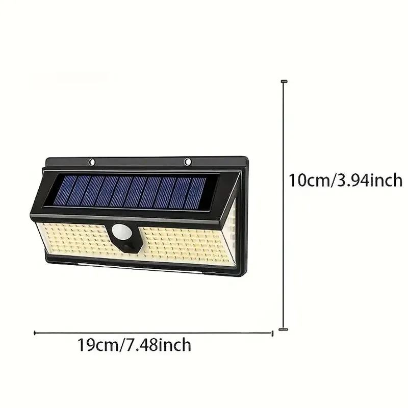 190 LED Upgrading Solar Light Wall