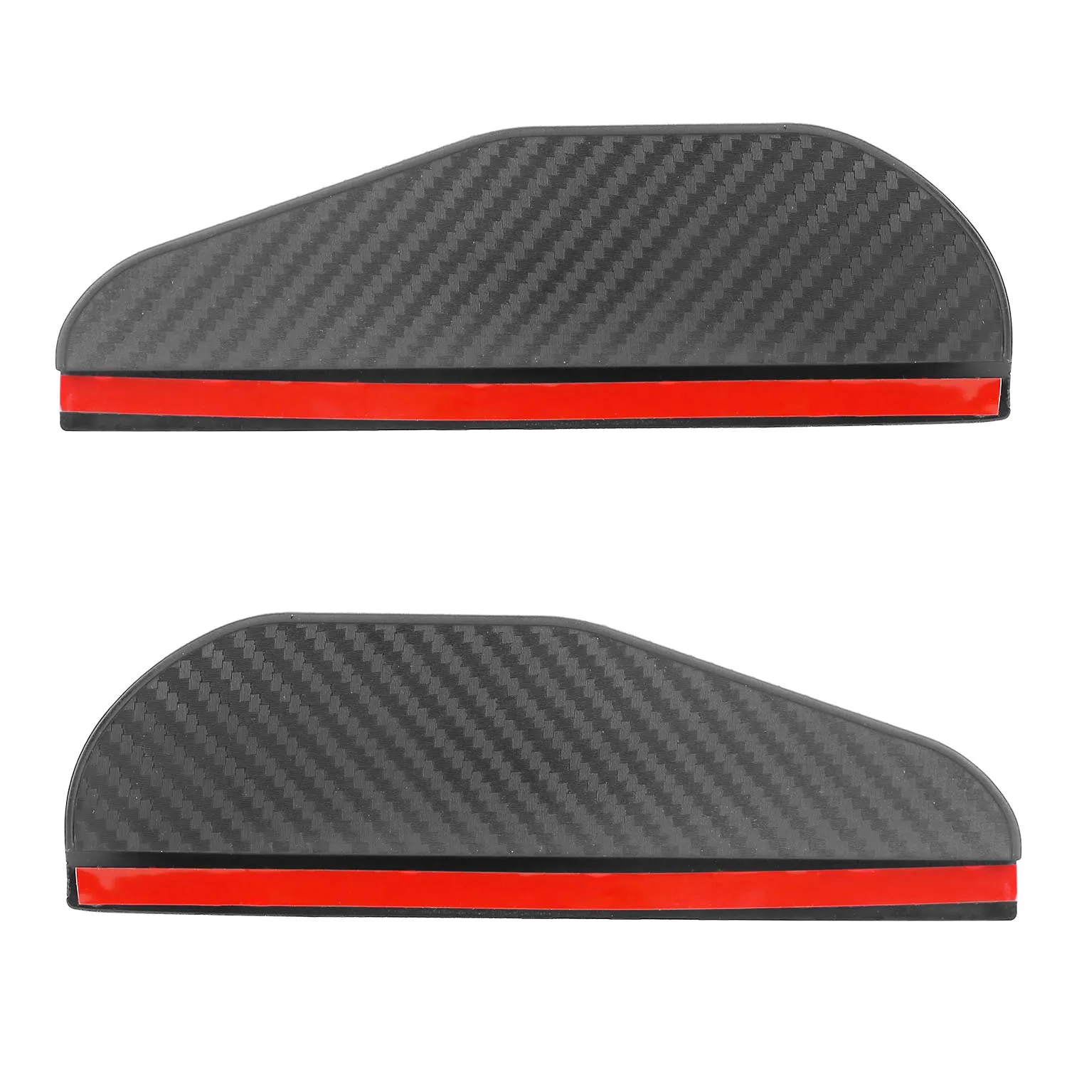 2-Pieces: Car Side Mirror Rain Guard