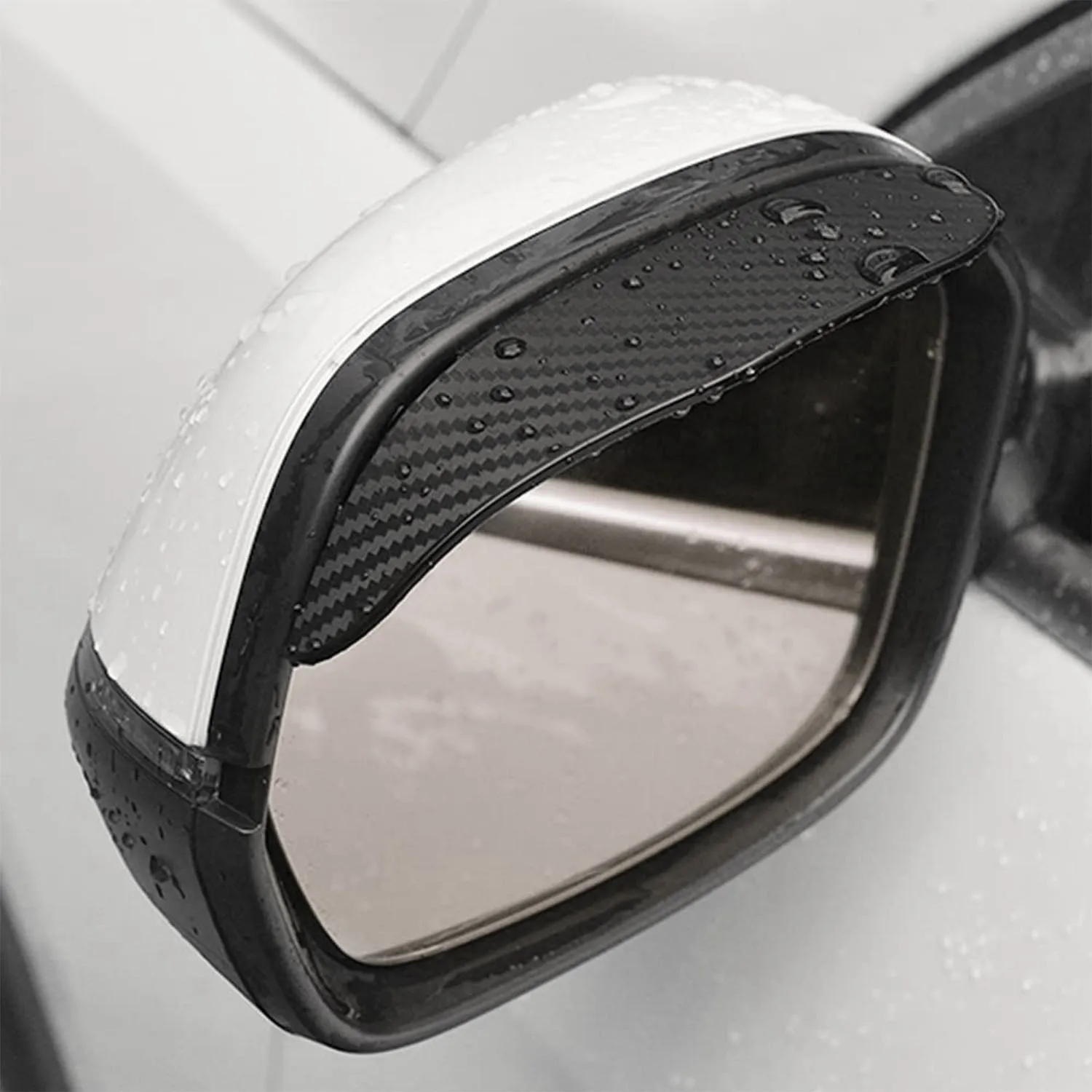 2-Pieces: Car Side Mirror Rain Guard