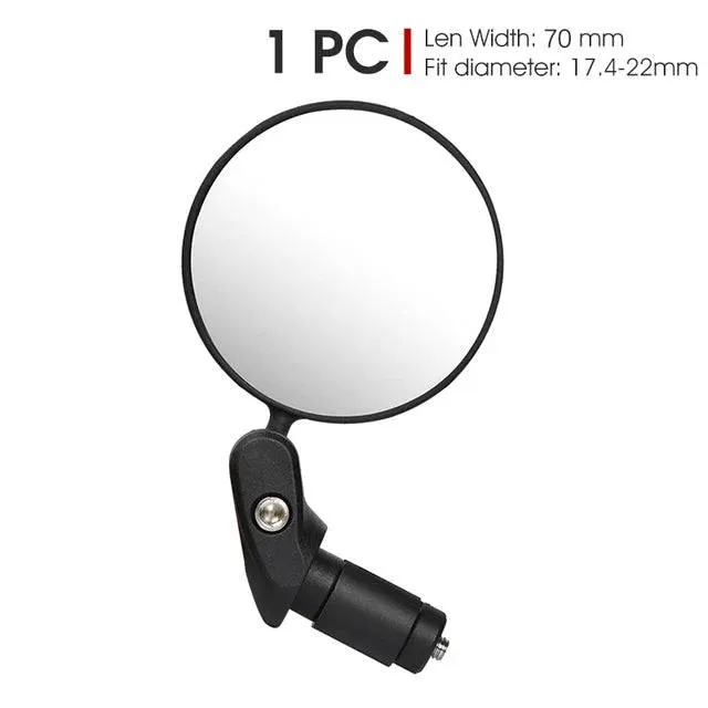 360 Rotate Bicycle Rearview Mirror Safety Cycling Rear View Mirror Bike Accessories For MTB Bike Handlebar Mirrors