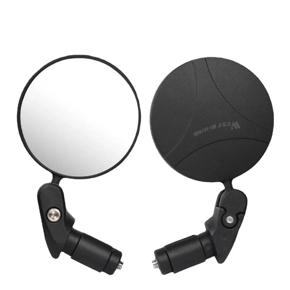 360 Rotate Bicycle Rearview Mirror Safety Cycling Rear View Mirror Bike Accessories For MTB Bike Handlebar Mirrors