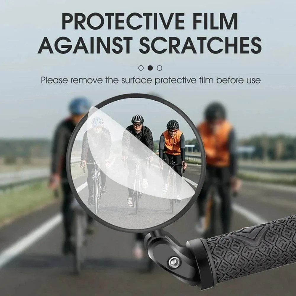 360 Rotate Bicycle Rearview Mirror Safety Cycling Rear View Mirror Bike Accessories For MTB Bike Handlebar Mirrors