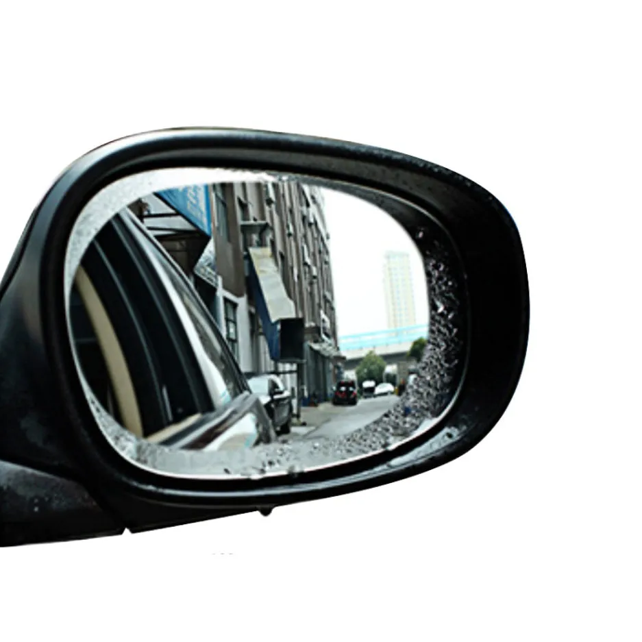 4-Pack: Britenway Anti Rain Car Rear and Side View Mirror Film