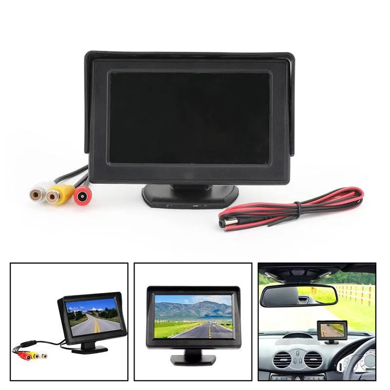 4.3-Inch Universal Adjustable Car Reverse Rearview Monitor  CTC-593