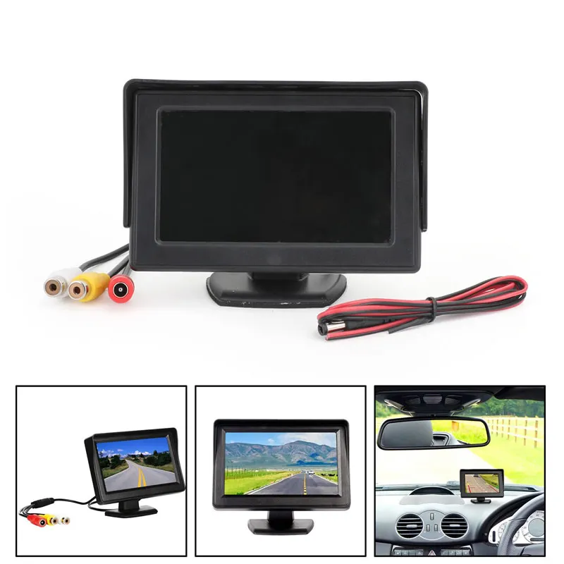 4.3-Inch Universal Adjustable Car Reverse Rearview Monitor  CTC-593