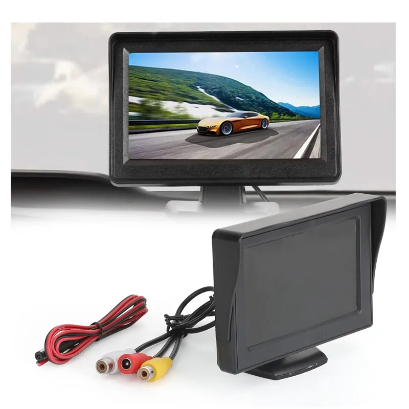 4.3-Inch Universal Adjustable Car Reverse Rearview Monitor  CTC-593