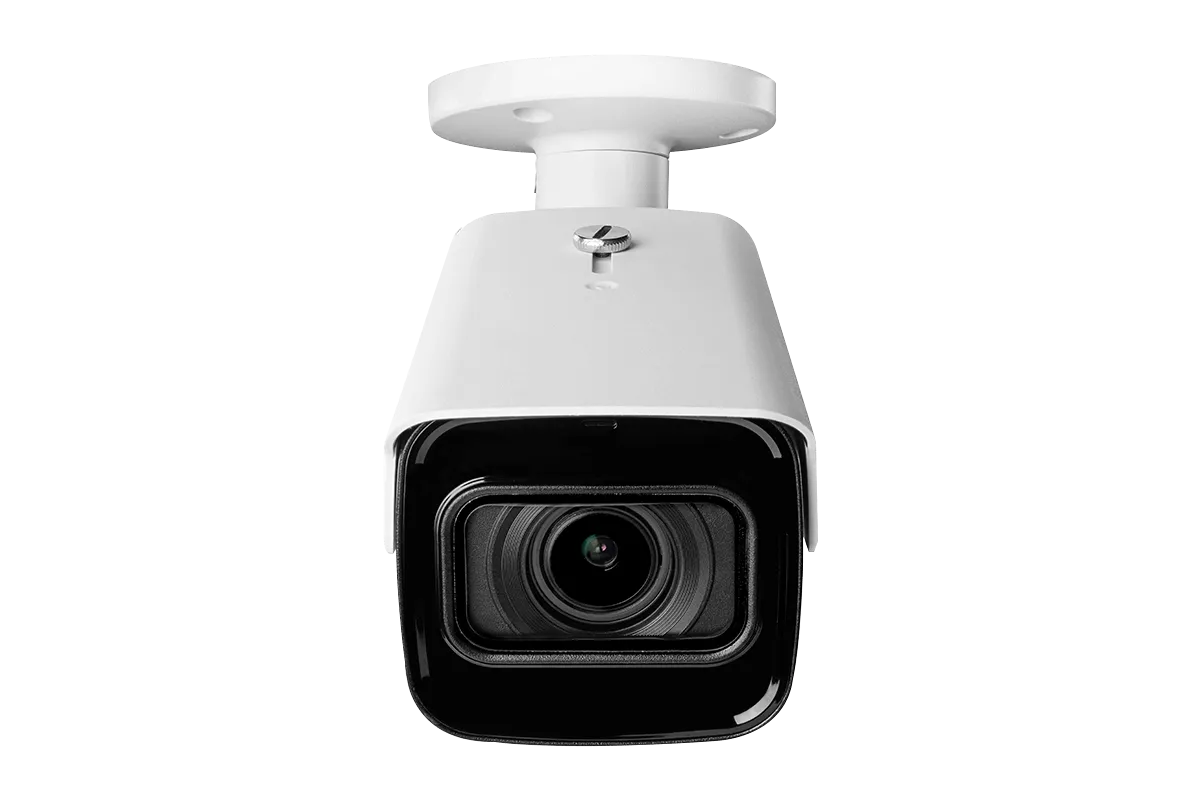 4K Nocturnal IP NVR System with 16-channel NVR, Eight 4K Smart IP Motorized Zoom Security Cameras and Real-Time 30FPS Recording