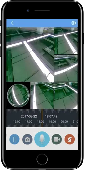 4MP IP Camera WiFi 360 2-way Audio
