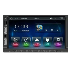 7-inch 2 Din Car Radio Bluetooth 5.1 Hands-free Mp5 Player for