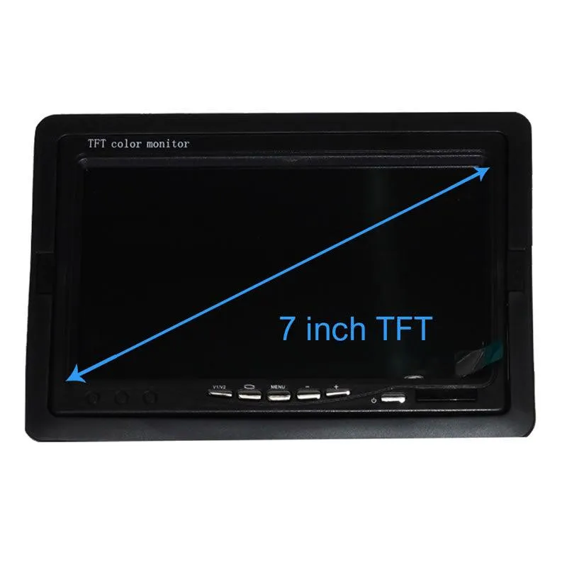 7 inch High Resolution TFT Car Rear View Camera Monitor CTC-592-7