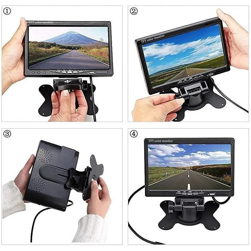 7 inch High Resolution TFT Car Rear View Camera Monitor CTC-592-7
