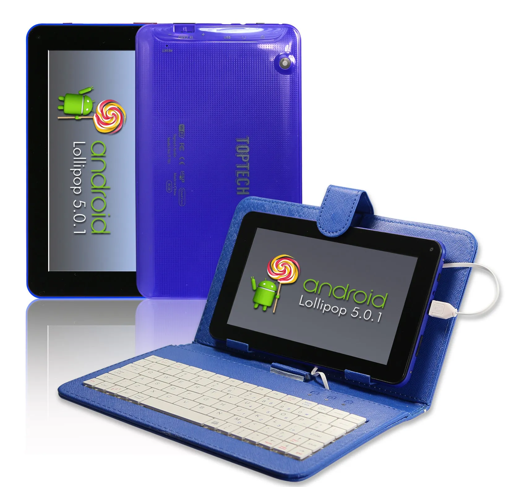 7-Inch Tablet PC with Capacitive Touch Screen and Dual Cameras