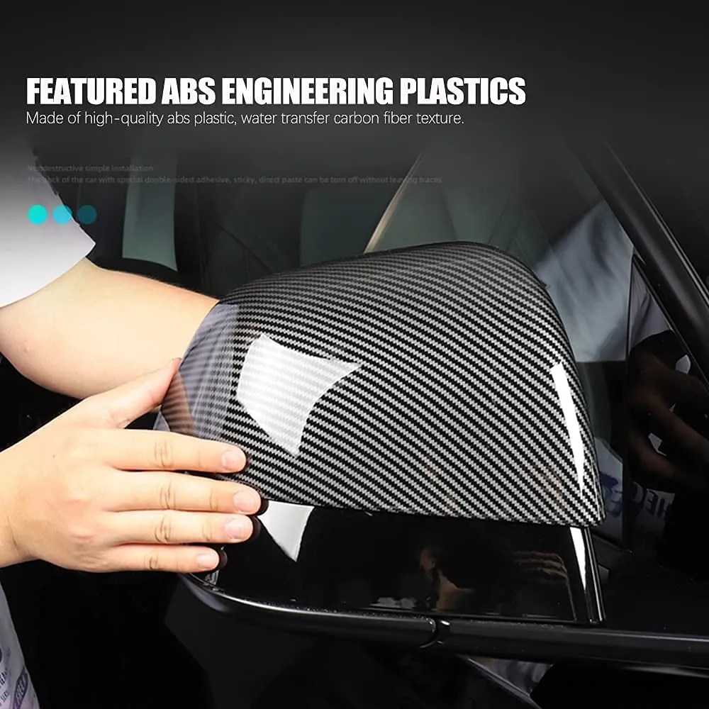 ABS Mirror Cover for Tesla Model 3 / Y 2020-2024