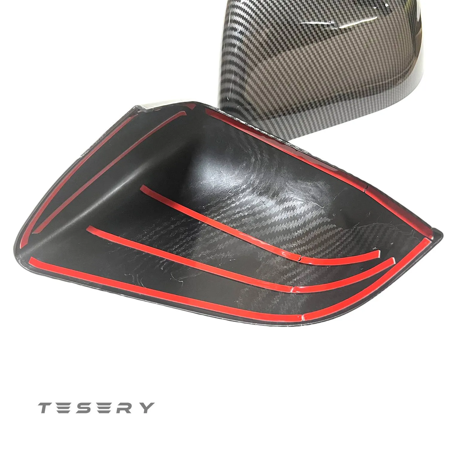 ABS Mirror Cover for Tesla Model 3 / Y 2020-2024
