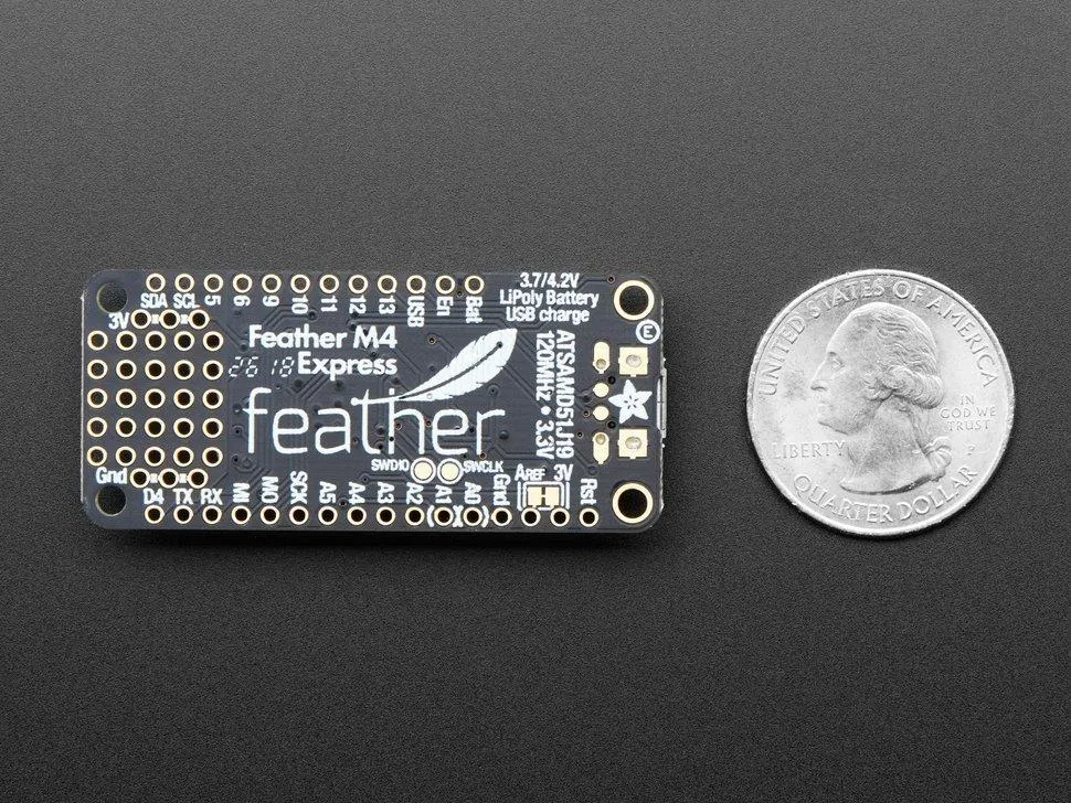 Adafruit Feather M4 Express - Featuring ATSAMD51 - ATSAMD51 Cortex M4