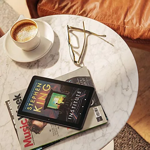 All-new Fire HD 8 Plus tablet, HD display, 64 GB, our best 8" tablet for portable entertainment, Slate