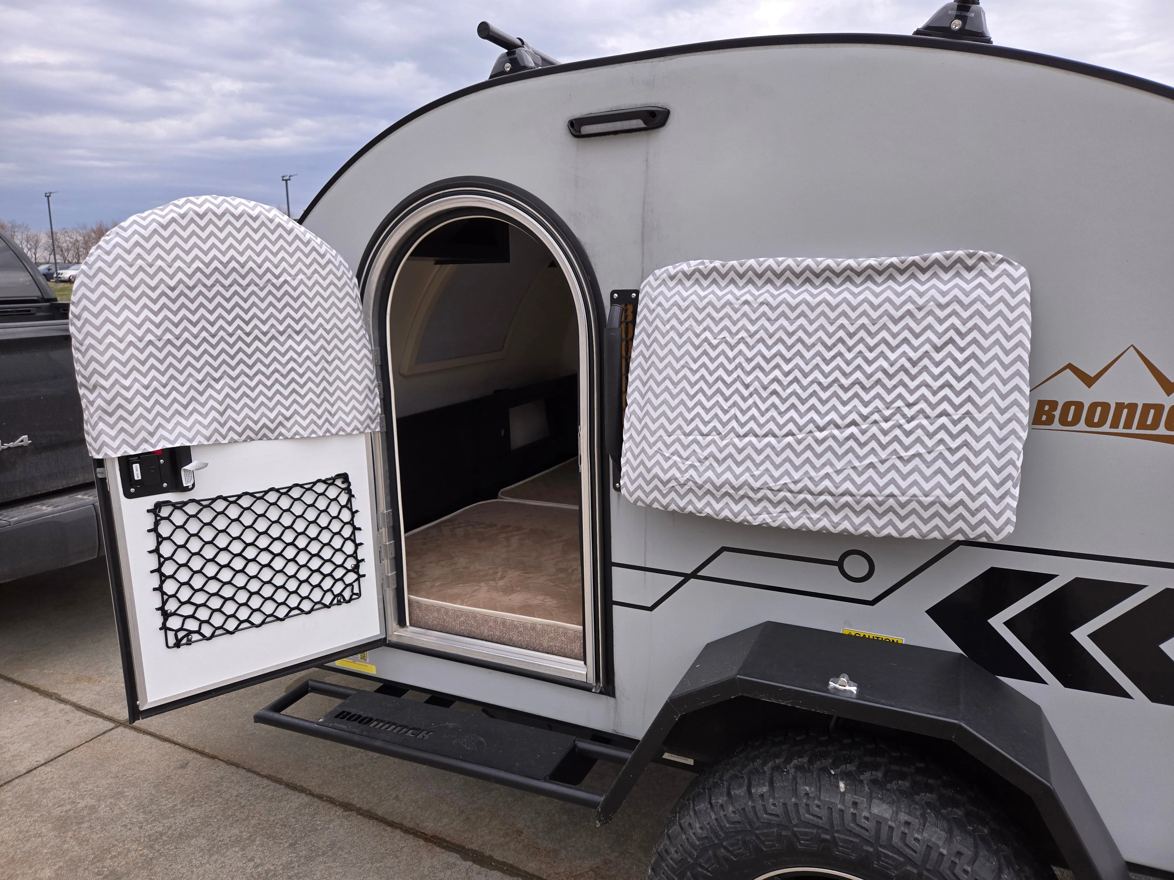 Allpro Window Covers for TAG Trailers
