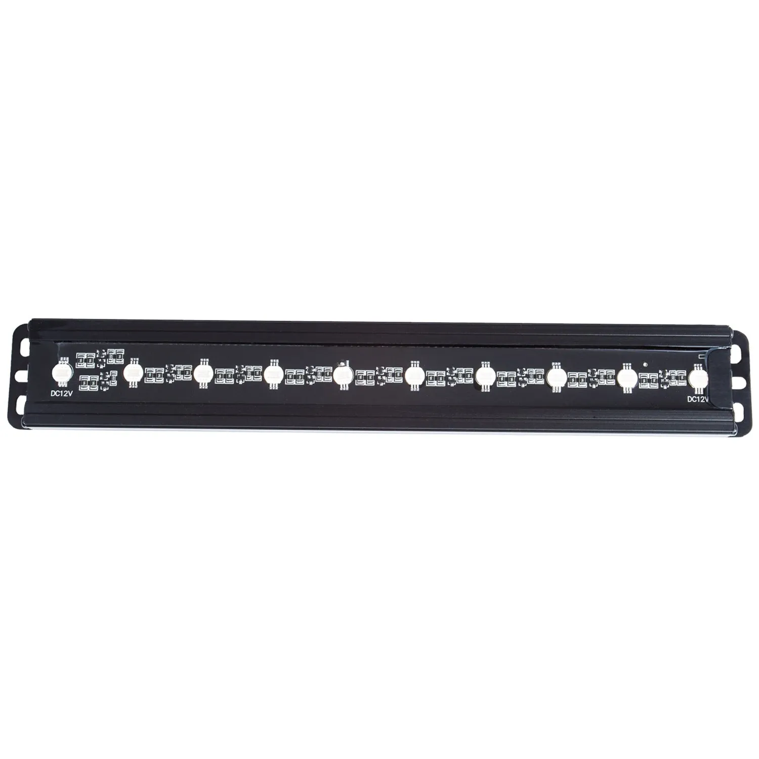 Anzo USA 861152 Slimline LED Light Bar; 12 in.; 10 LEDs; Red LEDs;