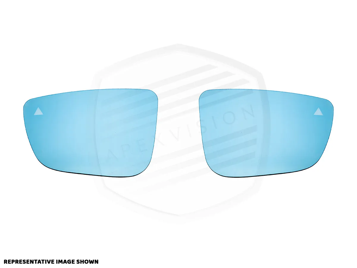 ApexVision Blue Tinted Side View Mirror Glass Set - E82/ E88 1-Series