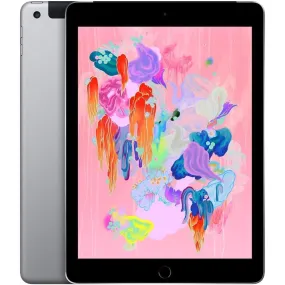Apple iPad 6th Generation - 32GB - Cellular - Space Gray