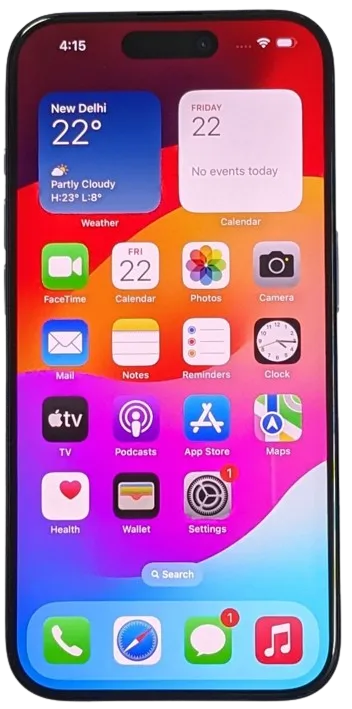 Apple iPhone 15 Pro 5G 256GB Blue (Like New Condition - Brand warranty)