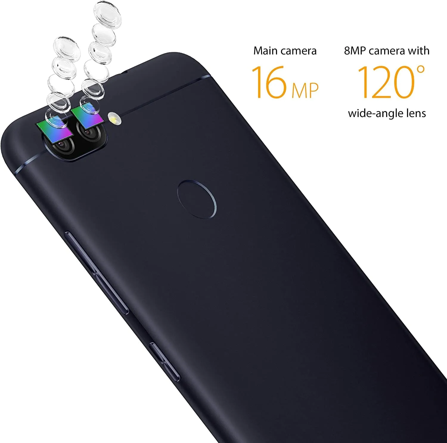 ASUS ZenFone Max Plus 5.7", Blue 32GB Storage (Refurbished)