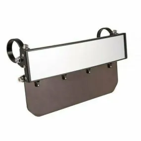 Axia Alloys 12‚Ä≥ Wide Panoramic Rearview Mirror with Folding Sun Visor