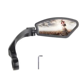 Bicycle Stainless Steel Mirror Foldable Rotating Rearview Mirror, Model: 037 Single Right