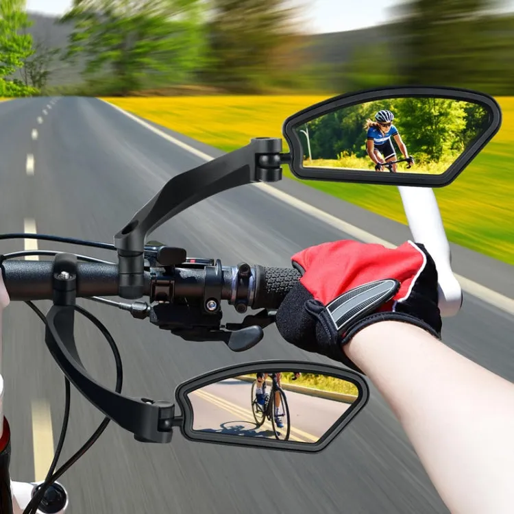 Bicycle Stainless Steel Mirror Foldable Rotating Rearview Mirror, Model: 037 Single Right
