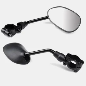 Black Retro Style Side Rearview Mirror - XYZCTEM®