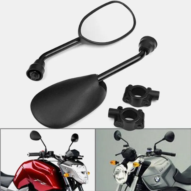 Black Retro Style Side Rearview Mirror - XYZCTEM®