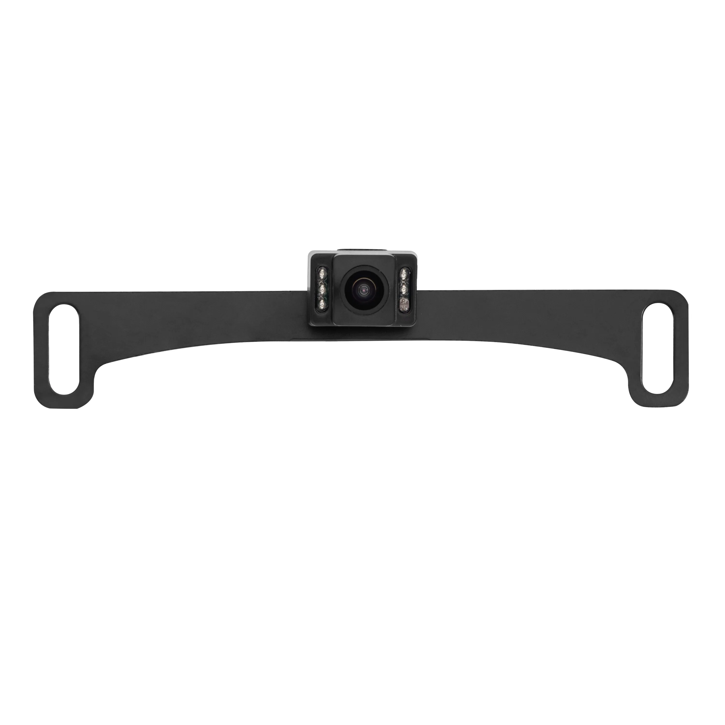 BOYO VTL17L - Concealed License Plate Backup Camera with Parking Lines and LED Lights (Black)