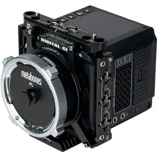 Bright Tangerine Metabones RF-PL Support for RED KOMODO