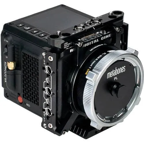 Bright Tangerine Metabones RF-PL Support for RED KOMODO