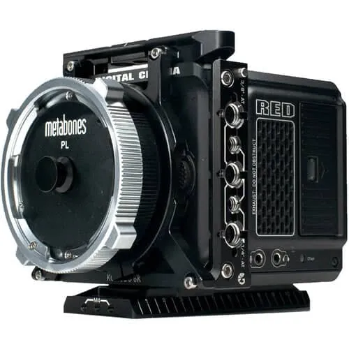 Bright Tangerine Metabones RF-PL Support for RED KOMODO