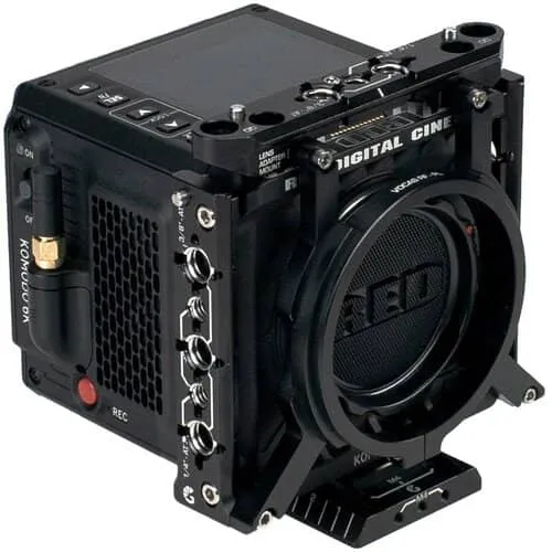 Bright Tangerine Vocas RF-PL Support for RED KOMODO
