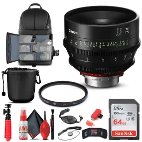 Canon 24mm Sumire Prime T1.5 (PL Mount, Feet) (3359C002)   BackPack   More