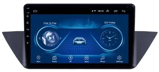 Car Dealz 10.2" Android 10.0 For BMW X1 E84 2009-2013 w CAM In Dash Plus OEM Fascia
