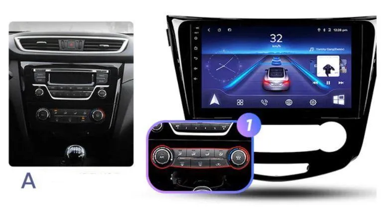 Car Dealz 10.2" Android 10.0 For Nissan X-Trail 2013-2018 In Dash Plus OEM Fascia