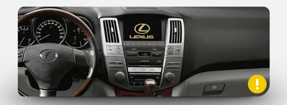 Car Dealz 10.2" Android 10.0 Lexus RX300/330/350/400H Toyota Harrier 2003-2009 with CAM In Dash Plus OEM Fascia