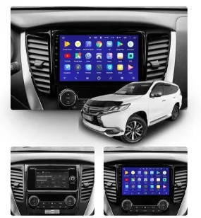 Car Dealz 10.2" Android 10.0 Mitsubishi Pajero Sport 3 Triton Challenger 2016-2018 In Dash Plus OEM Fascia