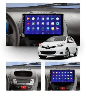Car Dealz 10.2" Android 10.0 Peugeot 107/ Toyota Aygo 2005-2014 In Dash Plus OEM Fascia
