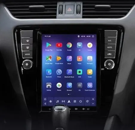Car Dealz 11" Android 12.0 Skoda Octavia 3 A7 Tesla style 2013-2018 with CAM In Dash Plus OEM Fascia