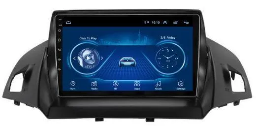 Car Dealz 9" Android 10.0 For Ford Kuga 2009-2017 w CAM In Dash Plus OEM Fascia